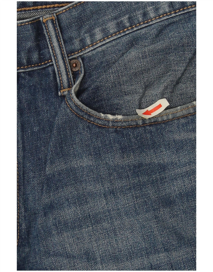 Мужские зауженные джинсы Levi's 508 W33 L34 синие, хлопок