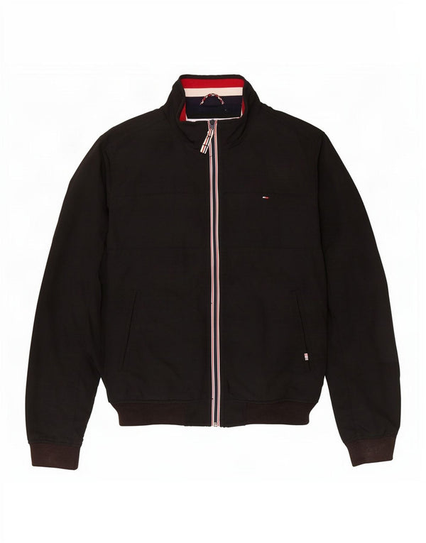 Мужской бомбер Tommy Hilfiger UK 40, большой черный нейлон