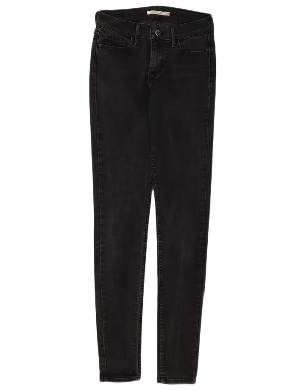 Женские джинсы Levi's 710 Super Skinny W28 L32 Серые хлопковые
