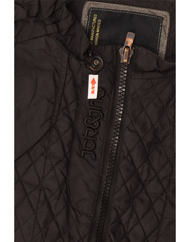 Мужская стеганая куртка Jack & Jones UK 44 2XL Серый нейлон