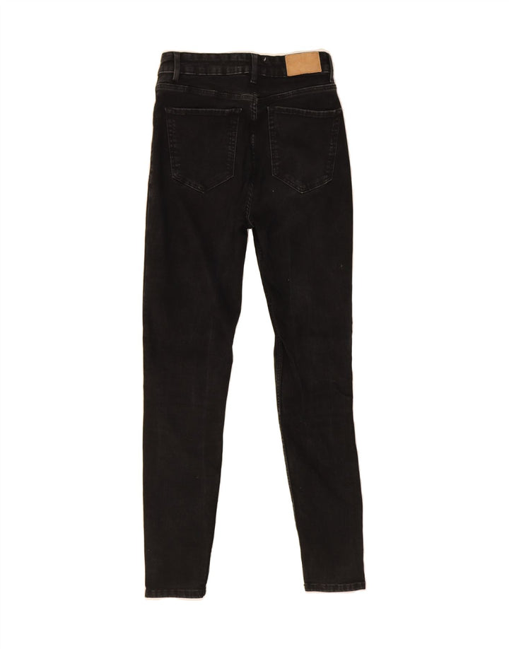 ZARA Womens Skinny Jeans Medium W28 L28 Black Vintage Zara and Second-Hand Zara from Messina Hembry 