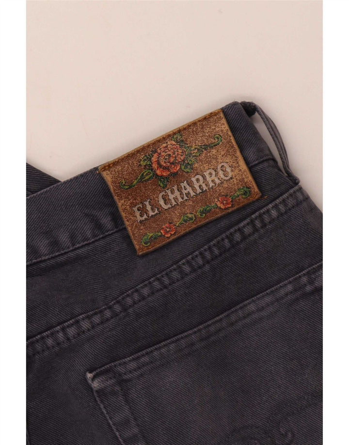 Мужские прямые джинсы El Charro W38 L29, серый хлопок