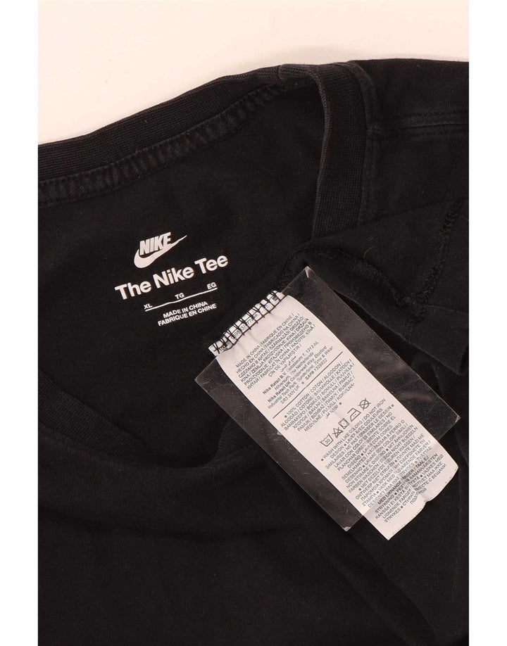 Мужская футболка Nike Top XL, черный хлопок