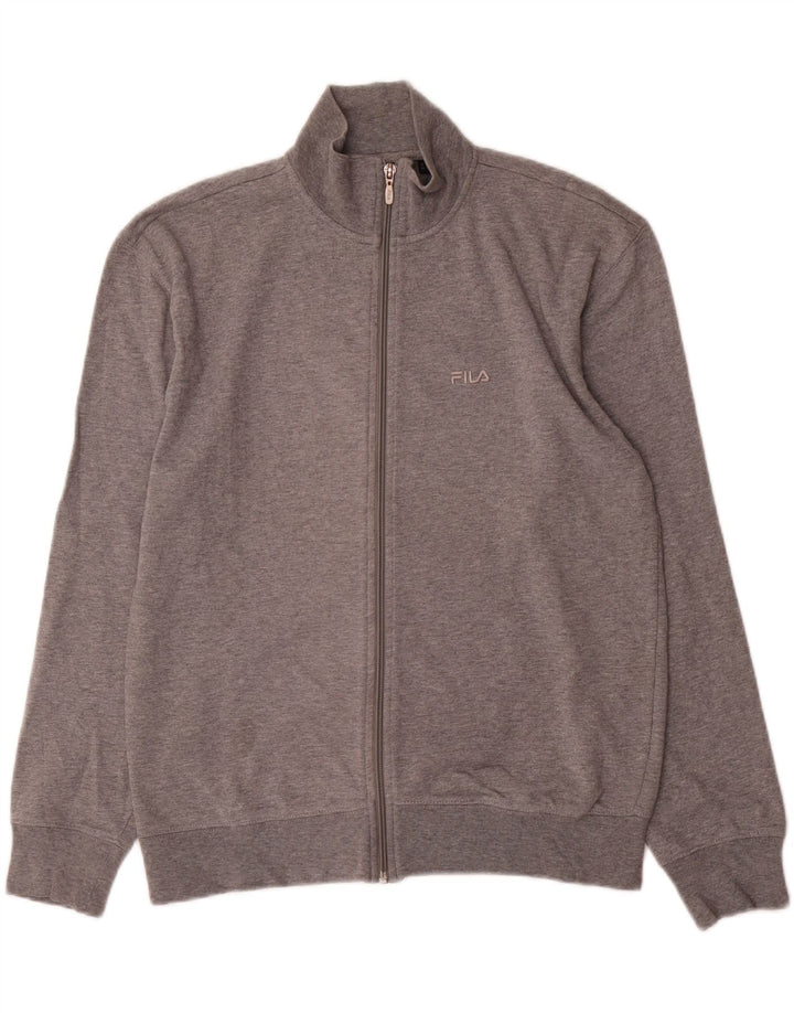 Fila Мужской спортивный костюм Top Jacket XS Серый хлопок