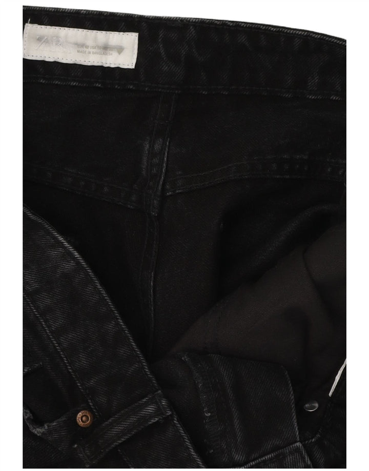 Мужские джинсы Bootcut Zara EU 42, большие W32 L33, черные