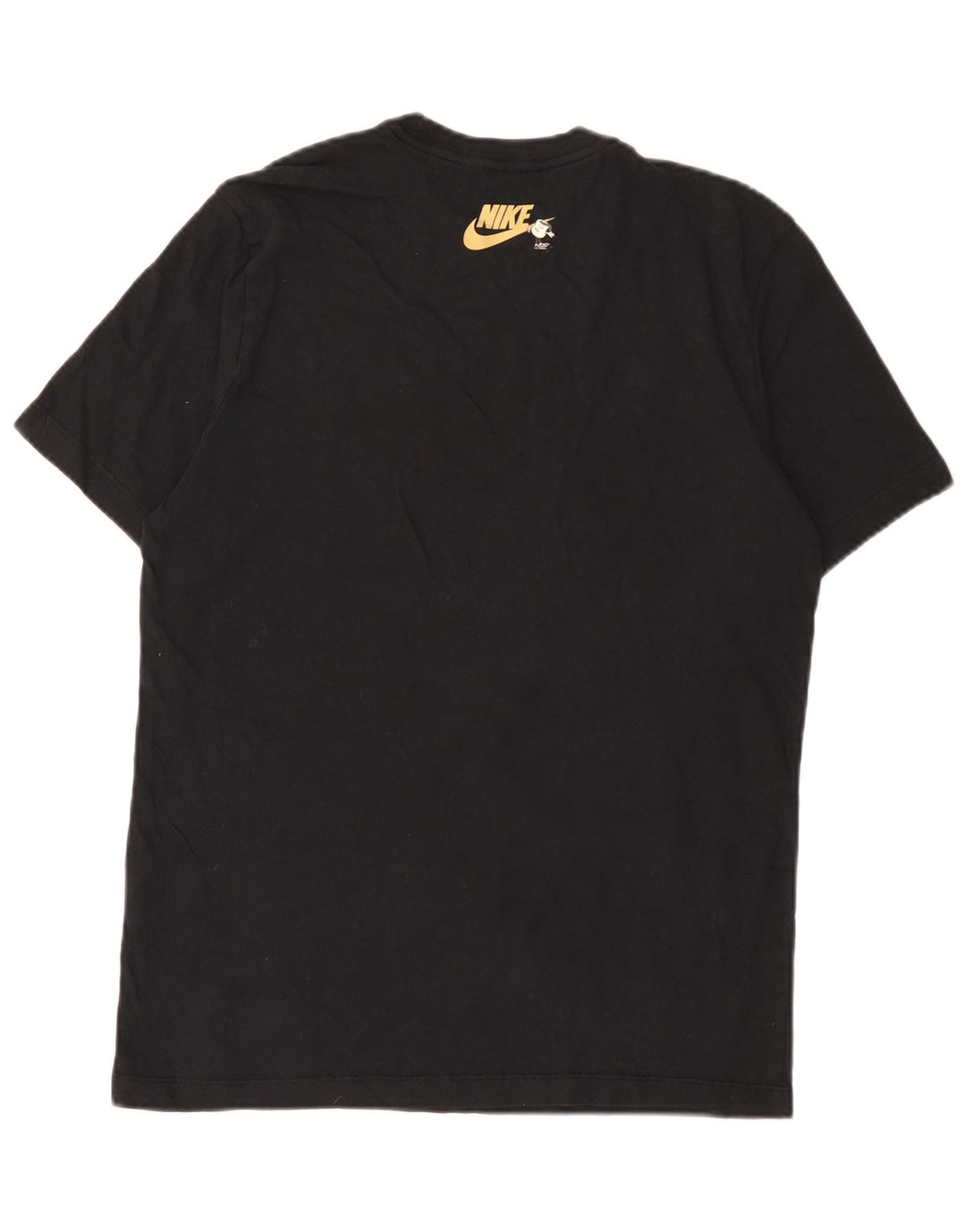 Мужская футболка с рисунком Nike, средний черный хлопок
