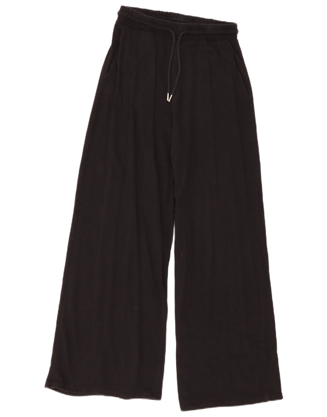 Женские спортивные брюки Zara UK 14, средний черный хлопок, черный