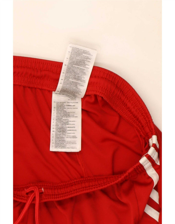Мужские спортивные шорты Adidas Climalite, средний красный полиэстер
