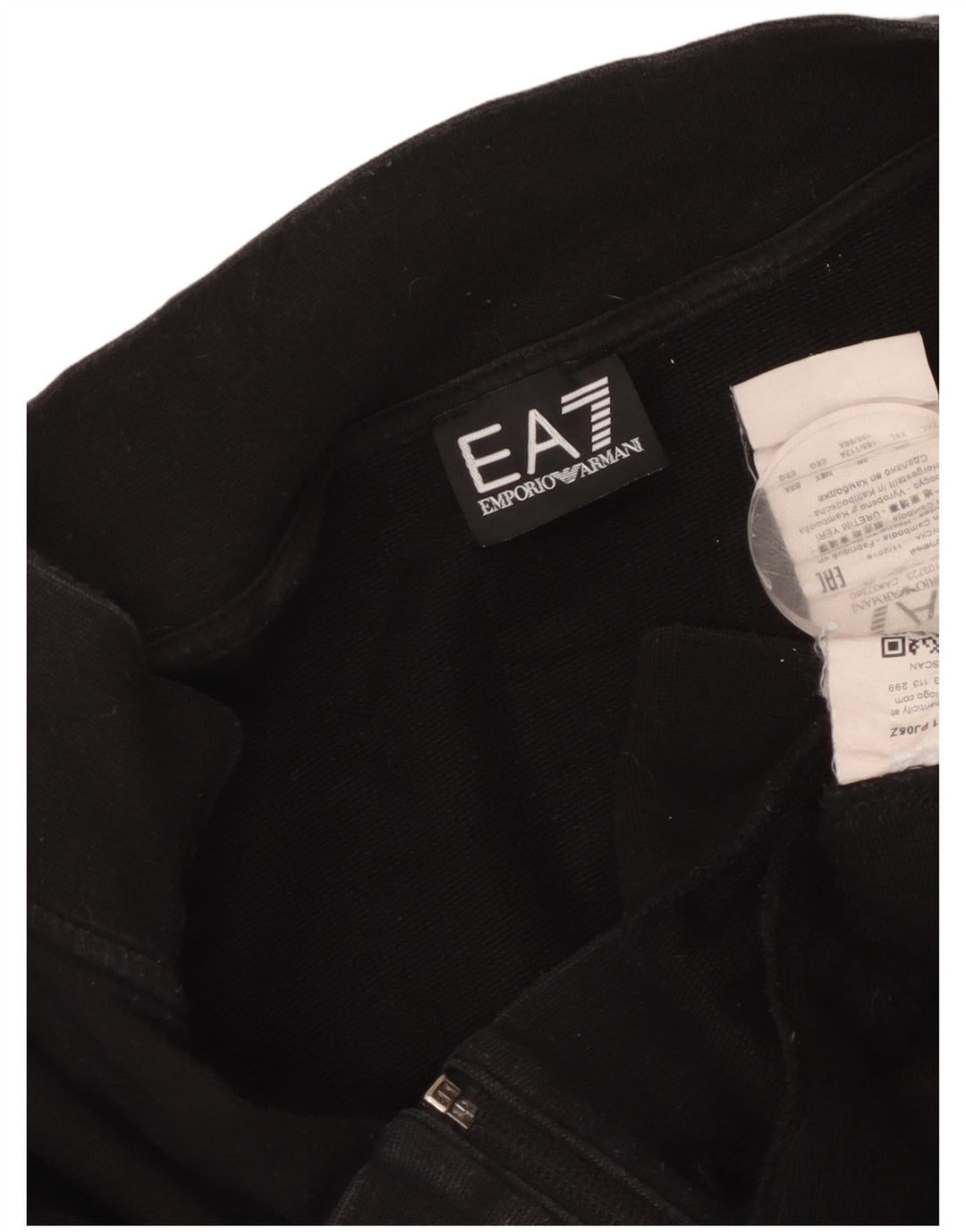 Мужской спортивный костюм Emporio Armani с графическим рисунком 2XL, черный хлопок