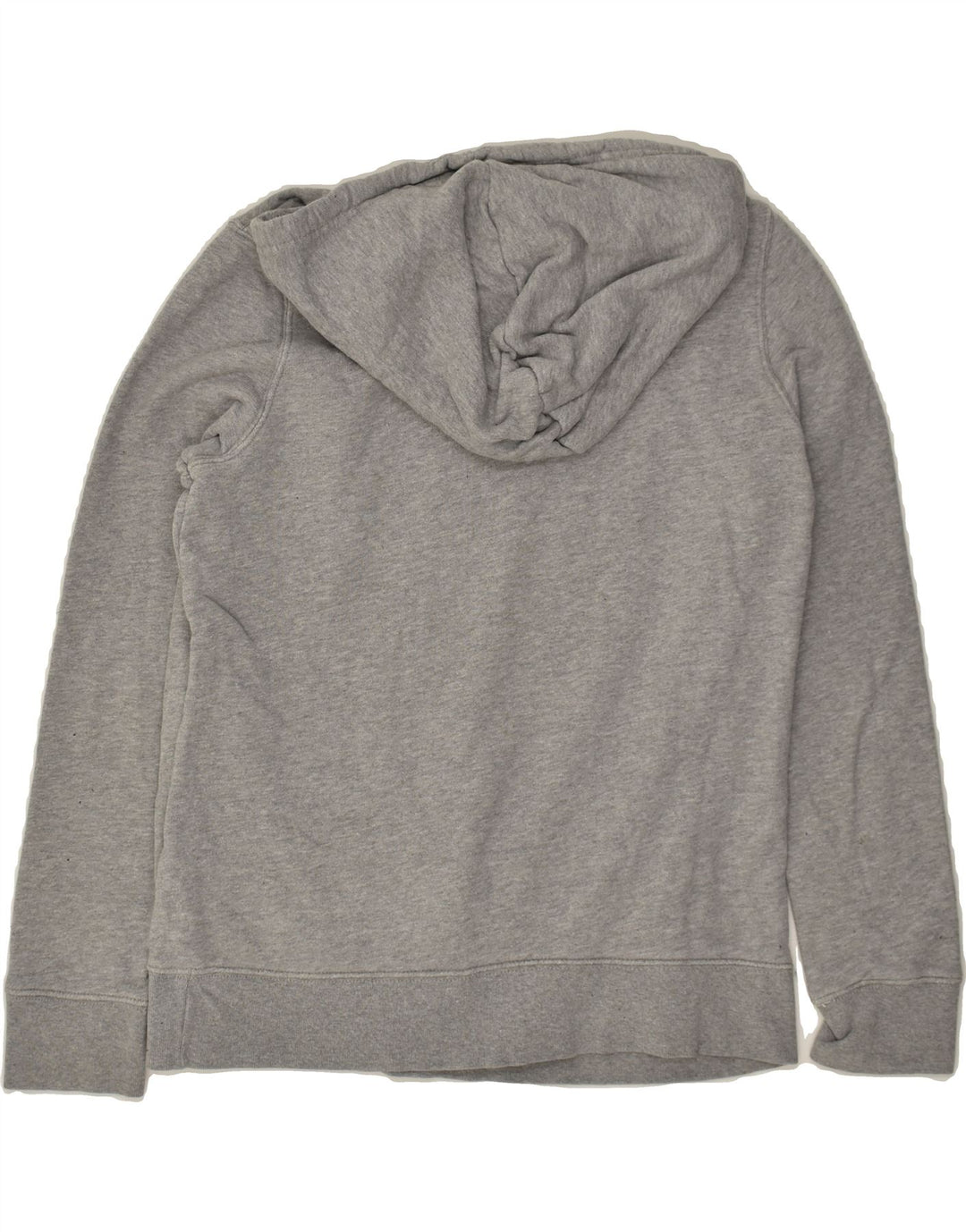 ADIDAS Womens Oversized Graphic Hoodie Jumper UK 6 XS Grey Cotton | Vintage Adidas | Thrift | Second-Hand Adidas | Used Clothing | Messina Hembry 