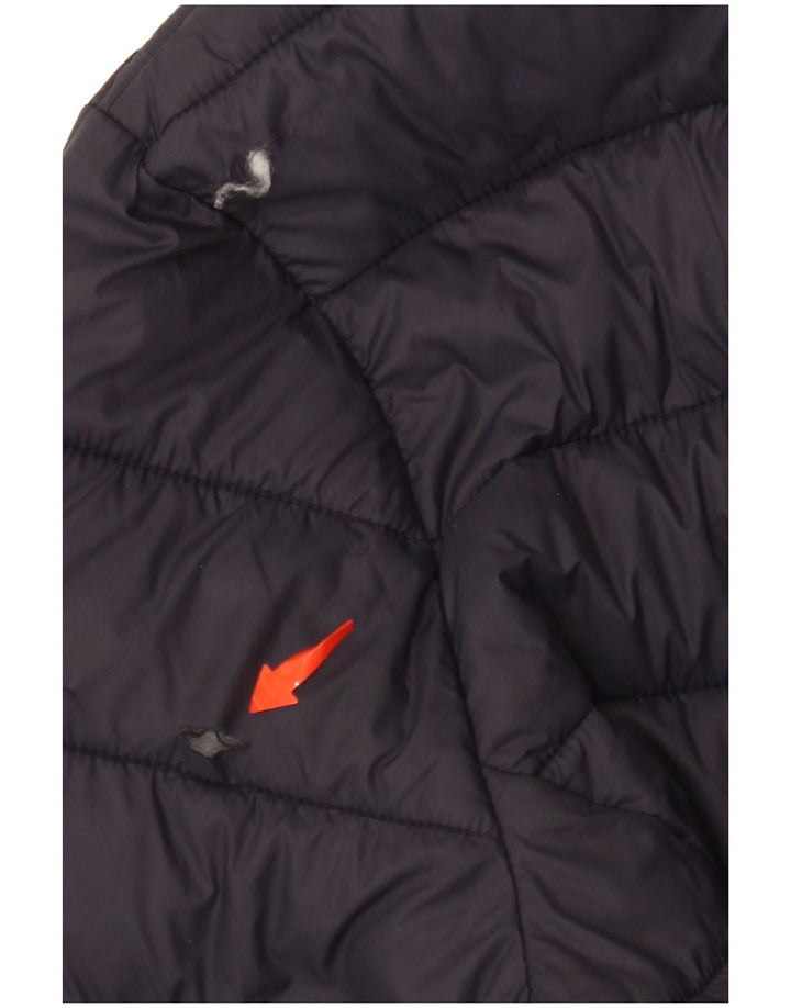 ОДЕЖДА ДЛЯ ЭКИПАЖА Женская стеганая куртка UK 16, большой темно-синий нейлон