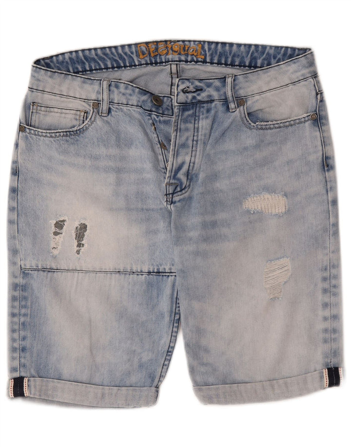 Мужские джинсовые шорты Desigual W32 Medium Blue