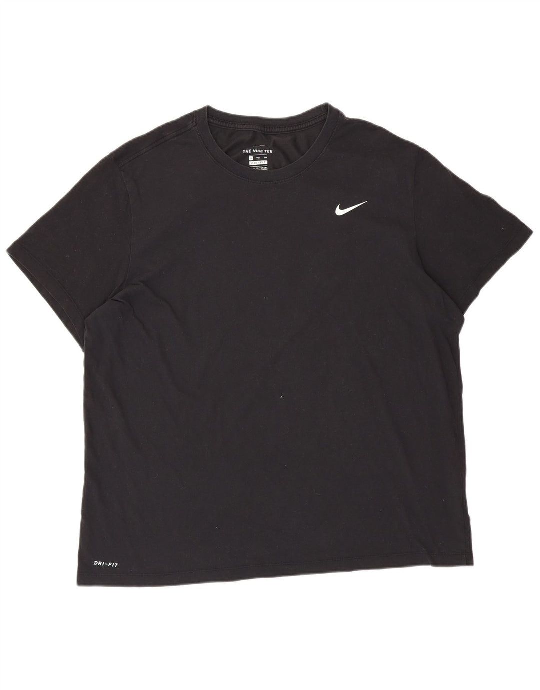 Мужская футболка NIKE Dri Fit 2XL, черный хлопок
