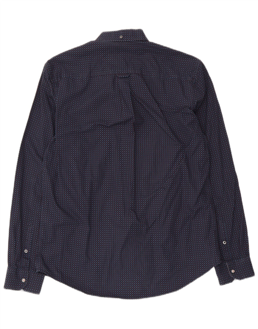 Мужская рубашка Ben Sherman, средний темно-синий пятнистый хлопок