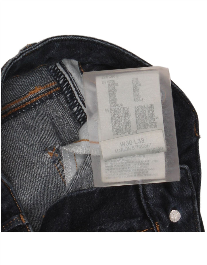 Женские прямые джинсы LEE Marion W30 L33, синий хлопок