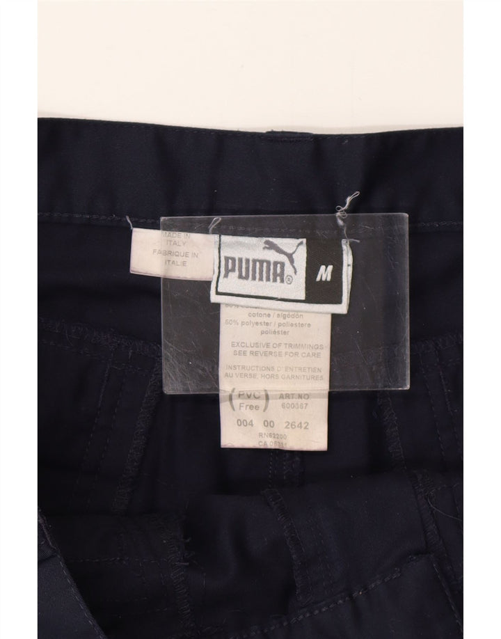 Мужские шорты-карго PUMA Medium W32, темно-синие, хлопок