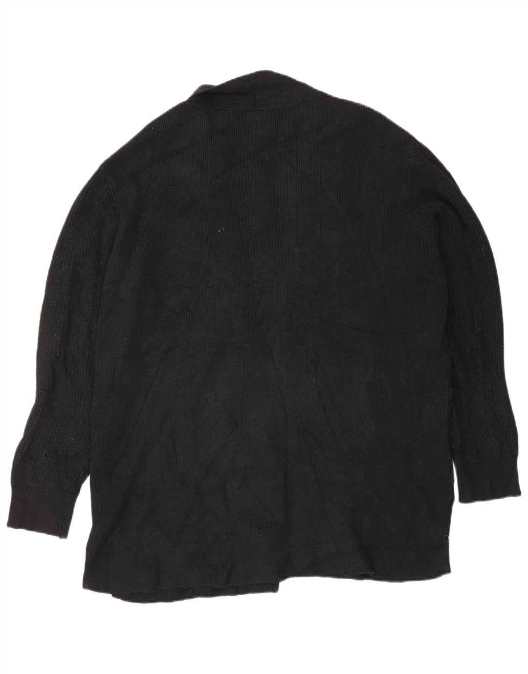 Женский свободный открытый кардиган Marks & Spencer UK 18 XL, черный
