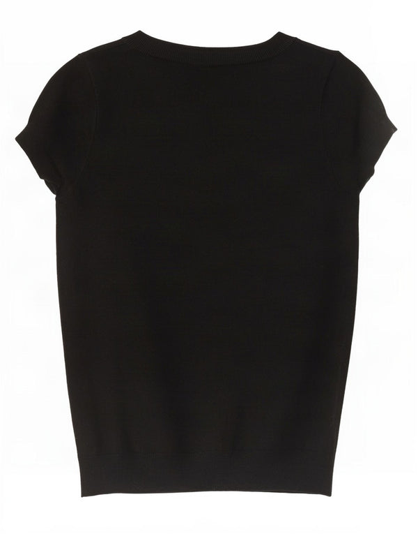 Женская футболка Zara Top UK 14, большая черная