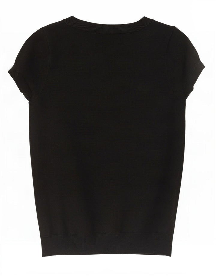 Женская футболка Zara Top UK 14, большая черная