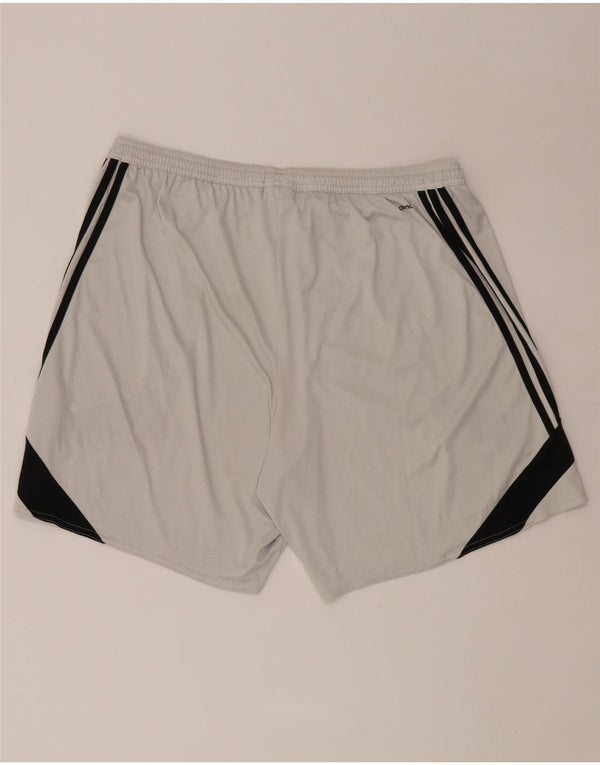 Мужские спортивные шорты NIKE 2XL, белый полиэстер с цветными блоками