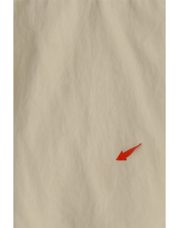 Мужской спортивный костюм с капюшоном и графикой NIKE, маленькая нейлоновая куртка белого цвета