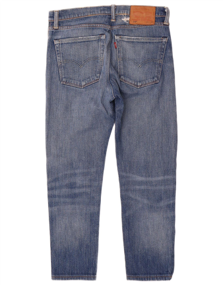 Мужские джинсы скинни Levi's 510 W31 L25 синие, хлопок
