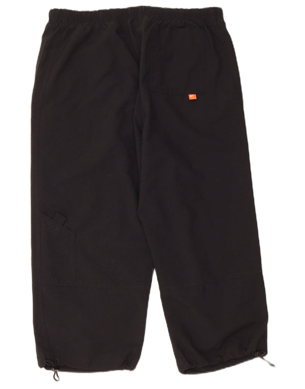 Женские спортивные брюки-капри Nike UK 10/12, средний черный полиэстер