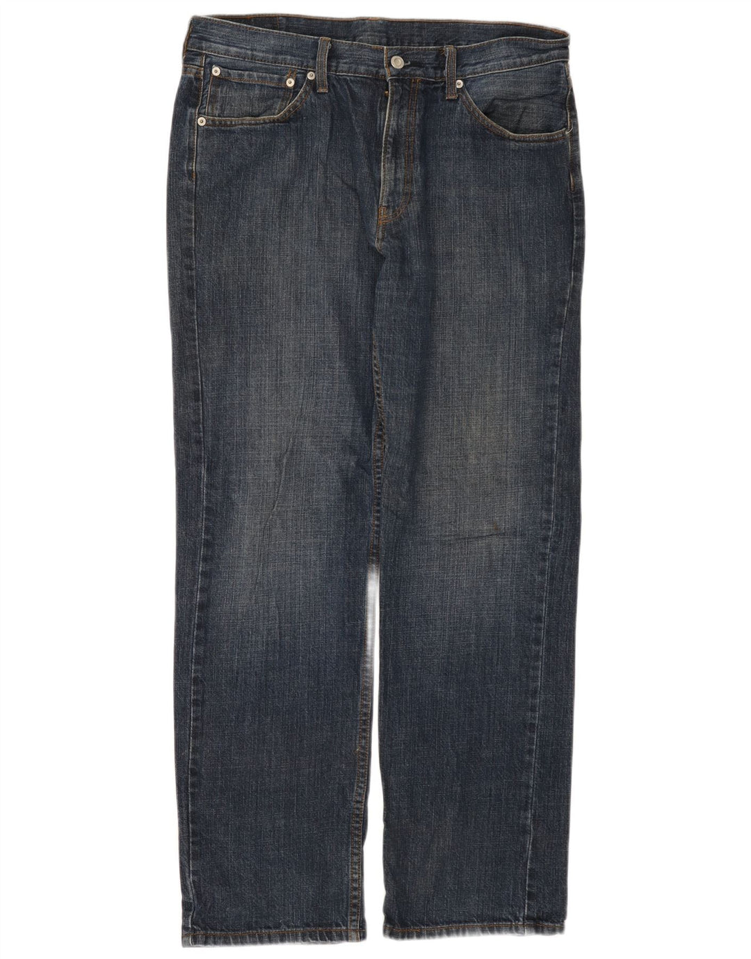 Мужские прямые джинсы Levi's 751 W36 L32 синие, хлопок