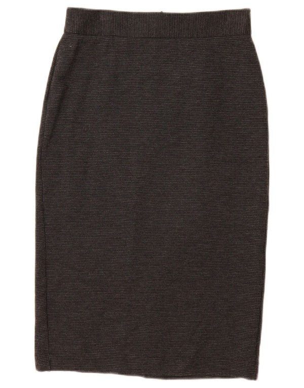 Женская юбка-карандаш миди French Connection UK 6 XS W26 Серая с узором 