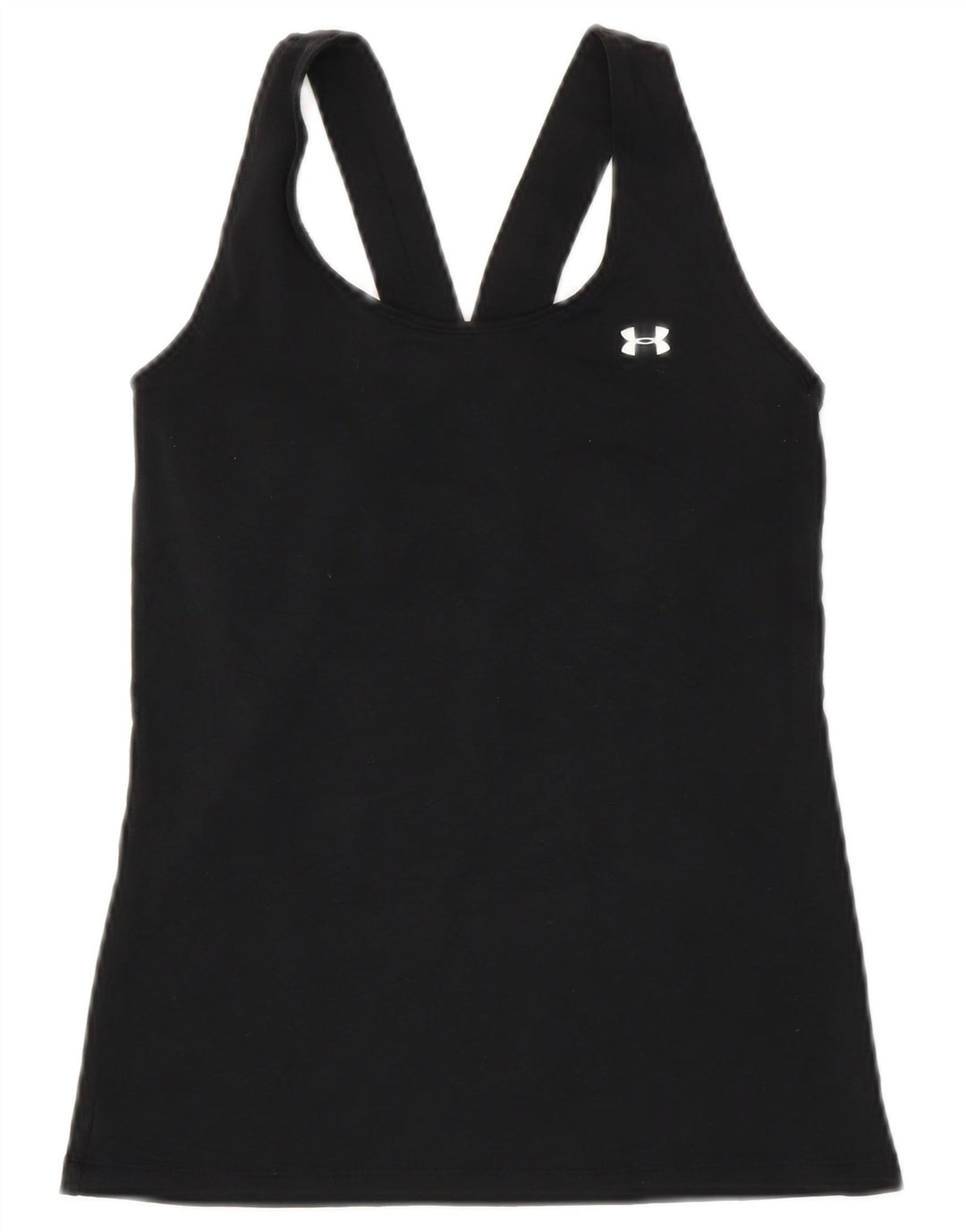 Женский жилет Under Armour Heat Gear Top UK 8, маленький черный полиэстер