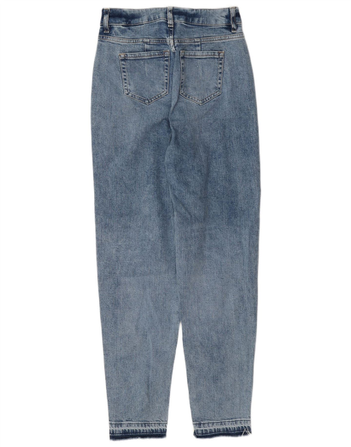 Женские зауженные джинсы Marks & Spencer UK 8, маленькие W27 L29, синие
