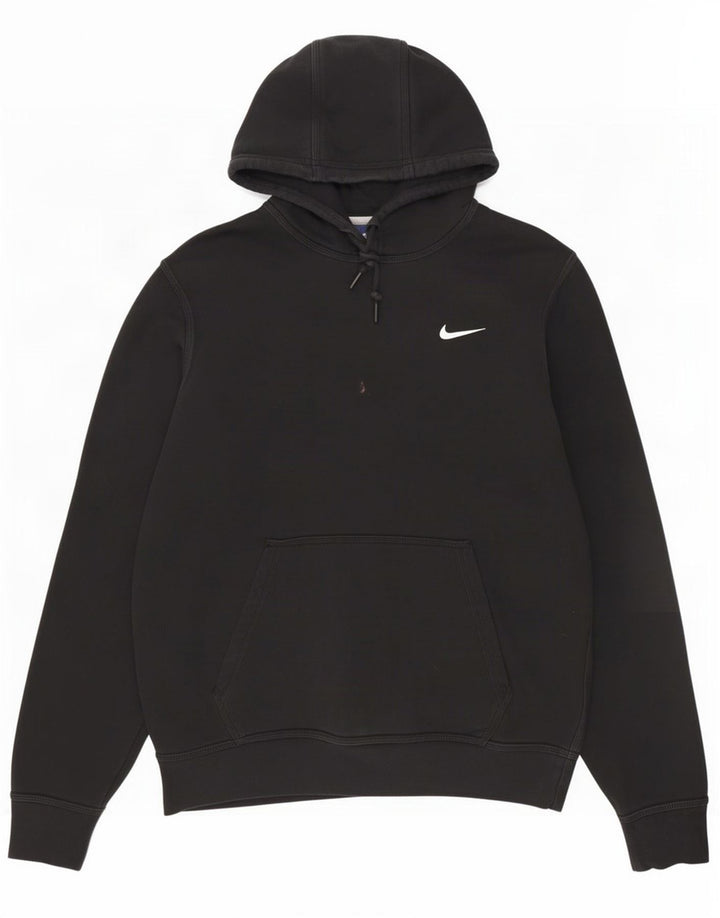 Мужской джемпер с капюшоном Nike, средний черный, хлопок