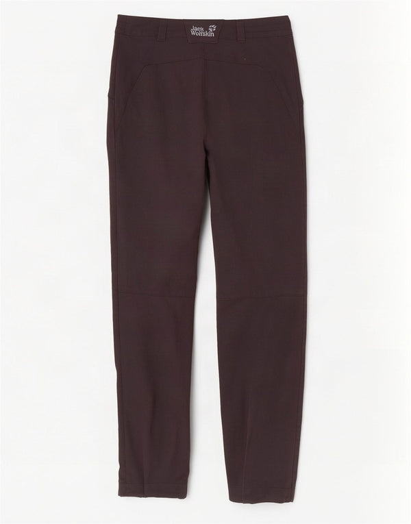 Jack Wolfskin Женские брюки-ветровки карго UK 8 Small W26 L30 Черные