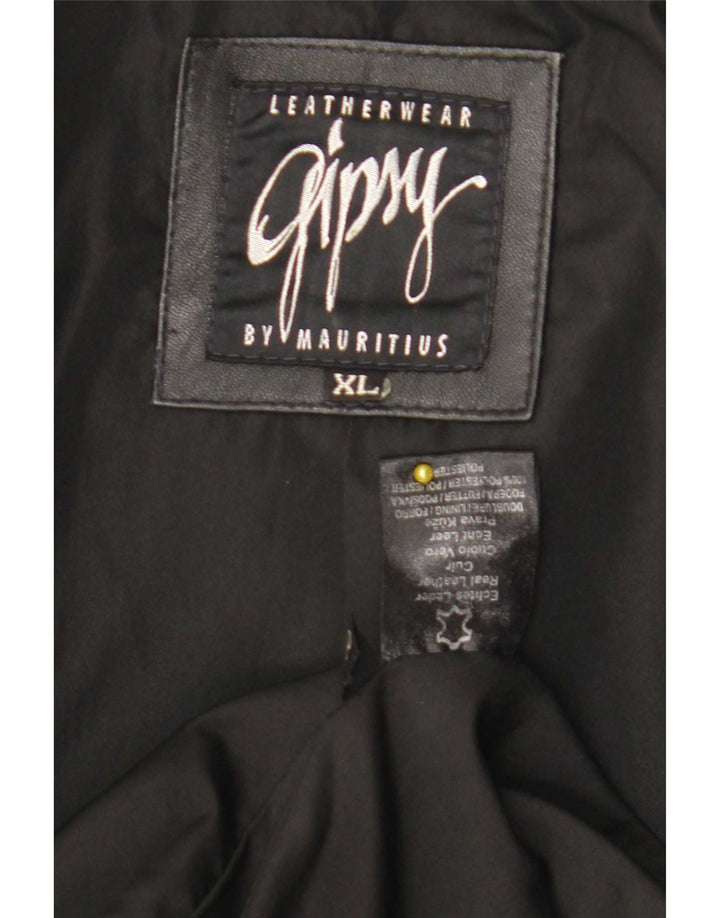 Мужской пиджак Gipsy by Mauritius на 3 пуговицах, Великобритания 42 XL, черный