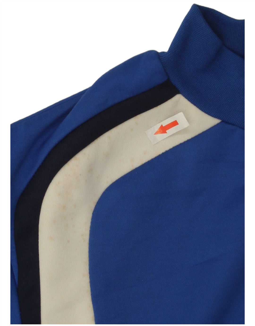 Мужской свитер Diadora, маленький синий полиэстер с цветными блоками