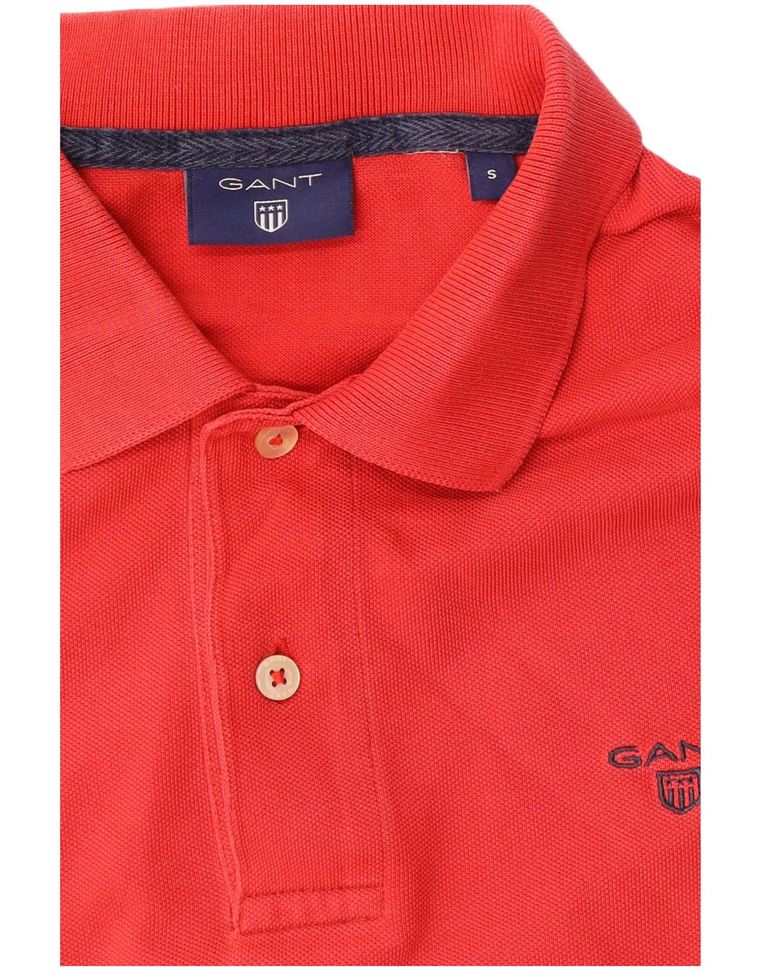 GANT Mens Polo Shirt Small Red
