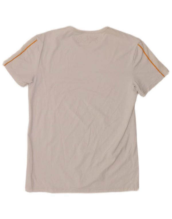 FILA Womens T-Shirt Top UK 10 Small White Viscose