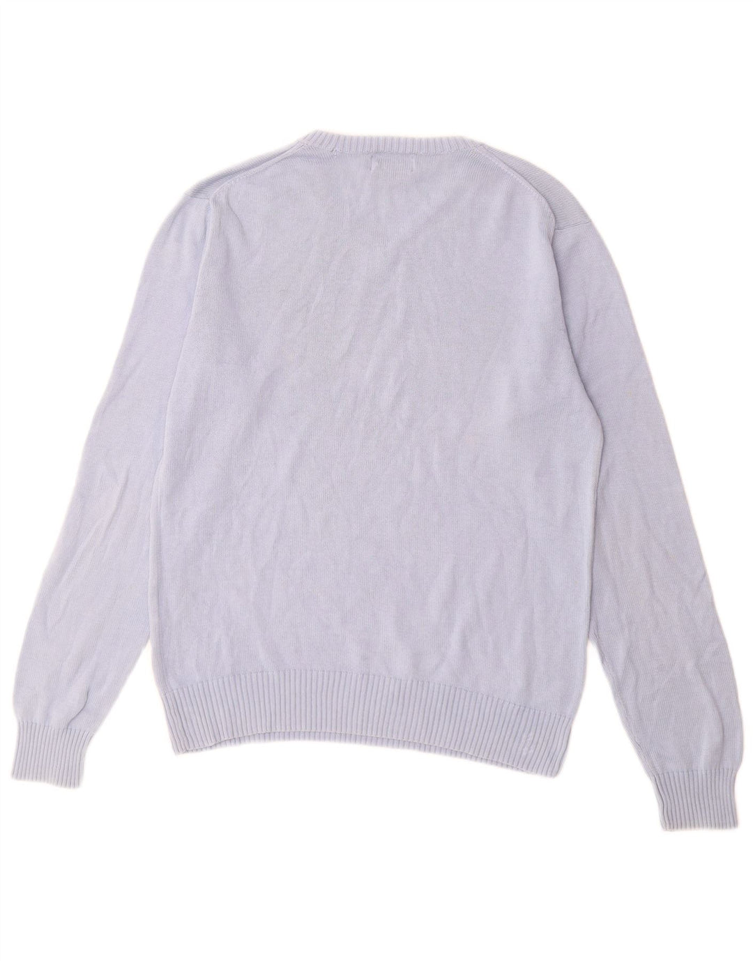 POLO RALPH LAUREN Джемпер с v-образным вырезом для мальчиков, свитер 13–14 лет, размер XL, синий хлопок