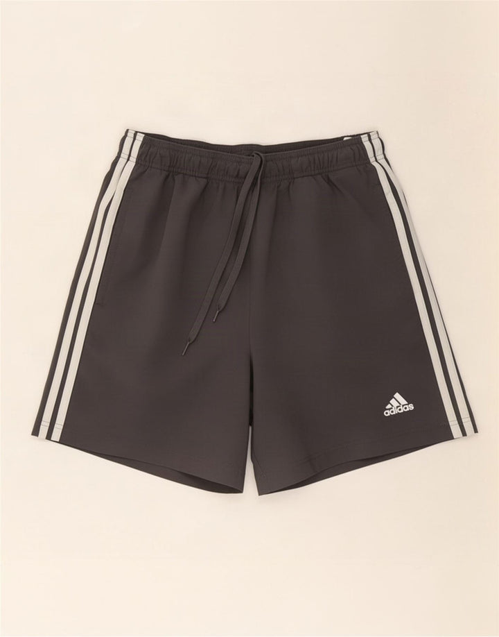 Мужские спортивные шорты Adidas, большие серые, полиэстер