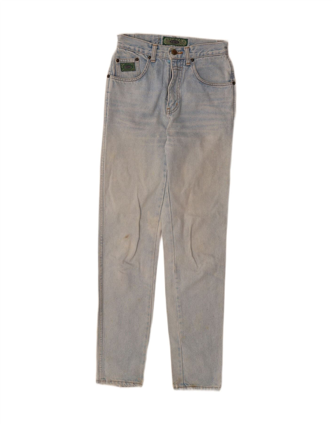EASY Womens Slim Jeans UK 10 Small W28 L30 Blue Cotton Vintage Easy and Second-Hand Easy from Messina Hembry 