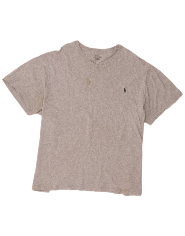 Мужская футболка Polo Ralph Lauren 2XL, серый хлопок