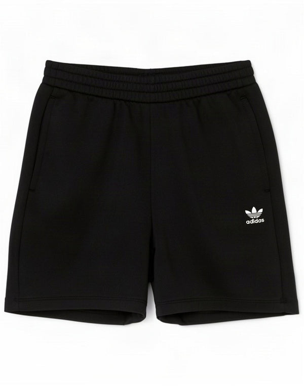 Женские спортивные шорты Adidas UK 8, маленькие черные хлопковые