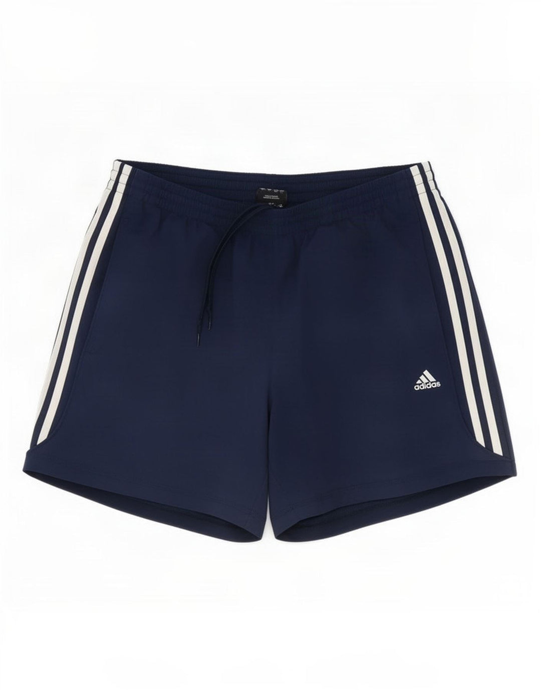 Мужские спортивные шорты Adidas Climalite, большие темно-синие, полиэстер