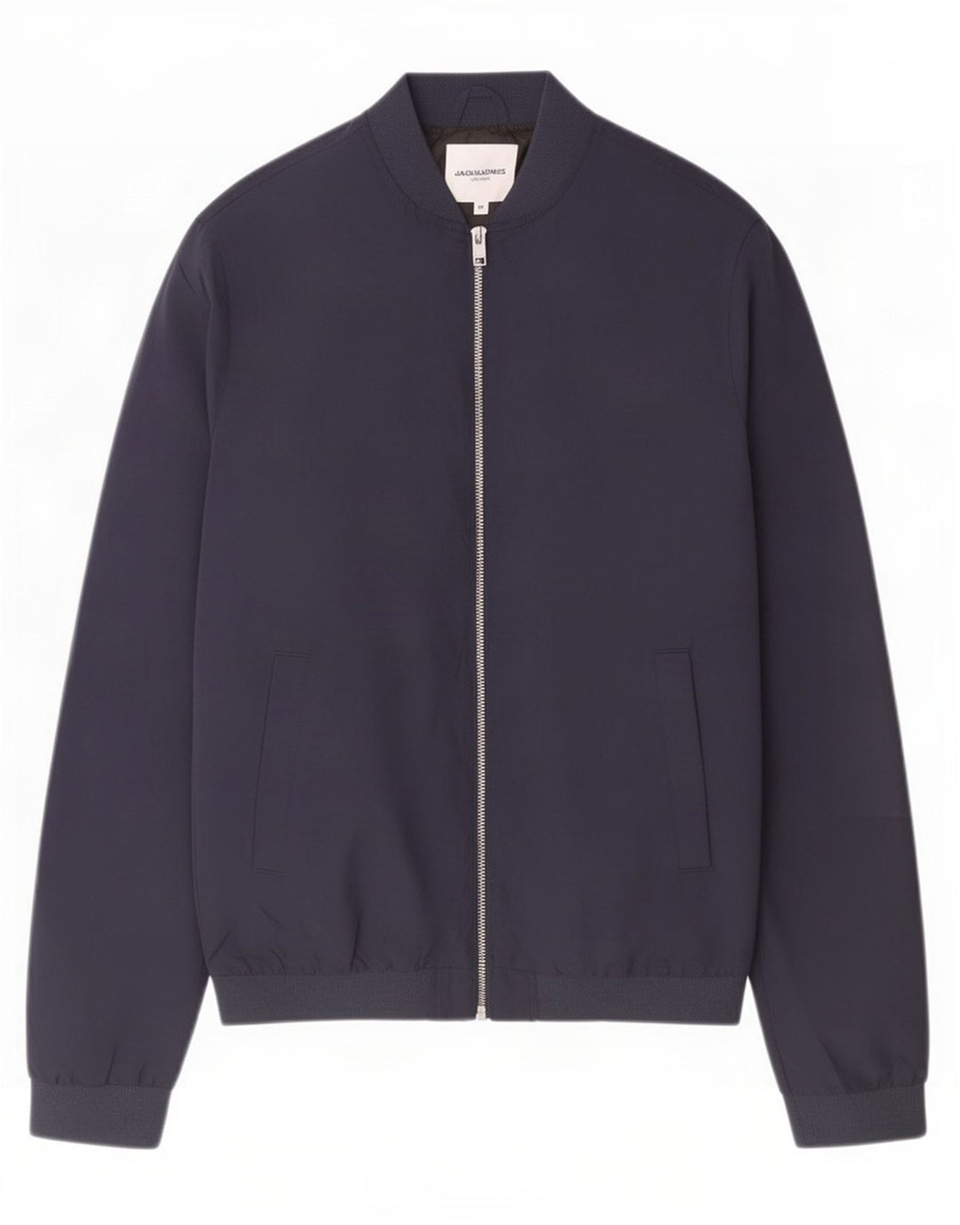 Мужская куртка-бомбер Jack & Jones UK 38 средний темно-синий