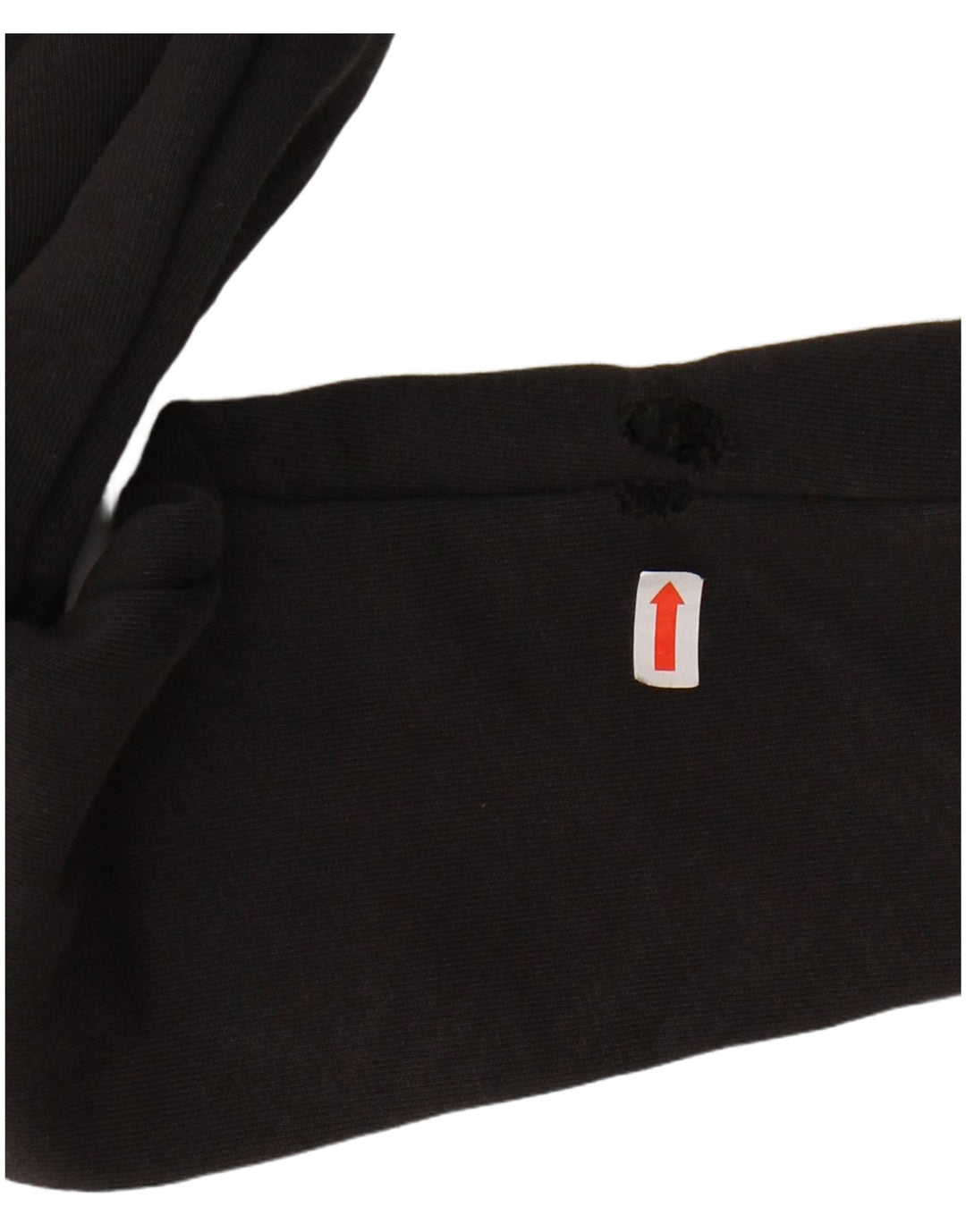 Женский свитер с капюшоном и молнией с графическим рисунком ADIDAS UK 4/6 XS, черный