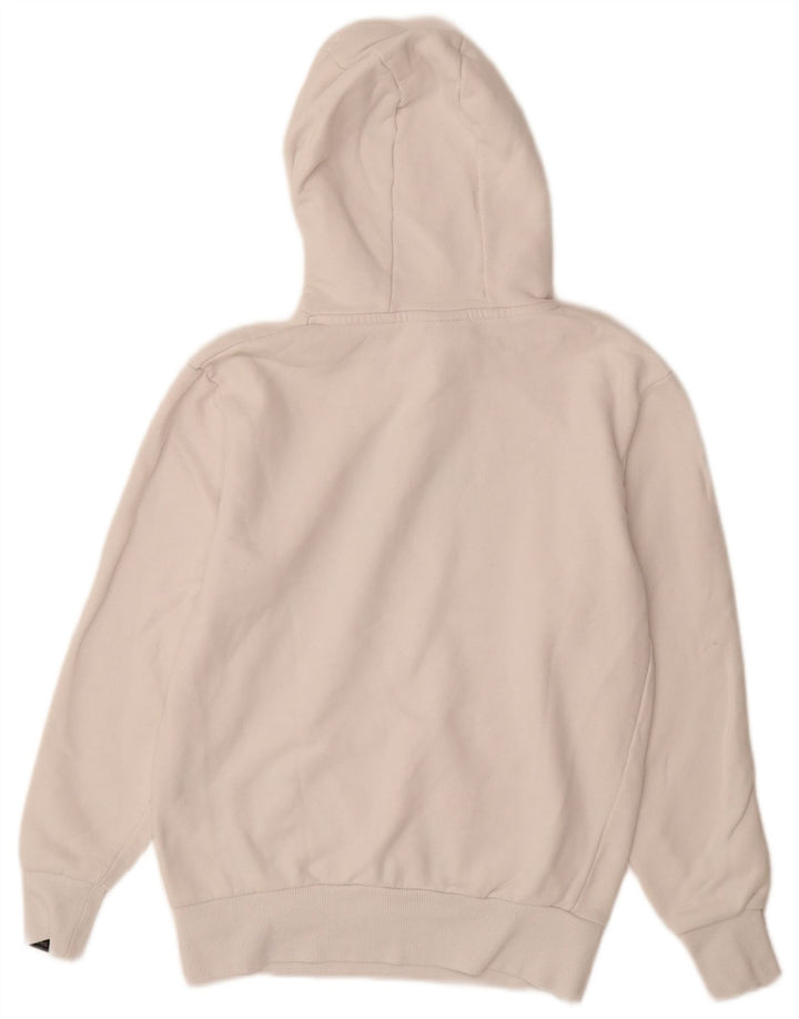 ELLESSE Мужской джемпер с капюшоном с рисунком, маленький белый, хлопковый