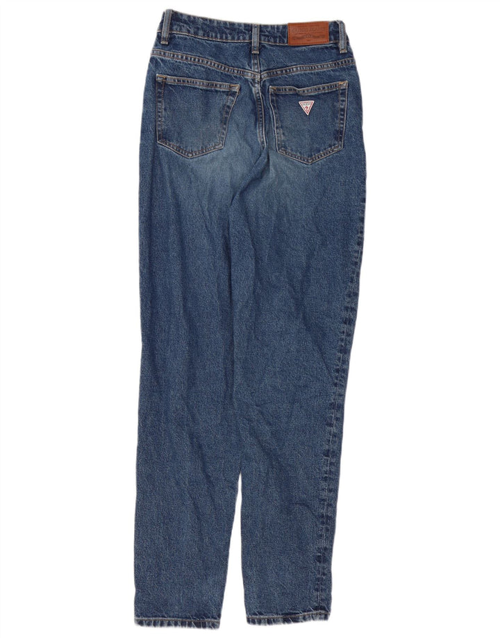 Женские зауженные джинсы Guess W25 L29, синие, хлопок