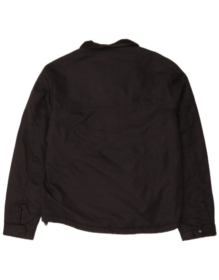 Мужская куртка-бомбер Zara UK 42 XL, черный нейлон
