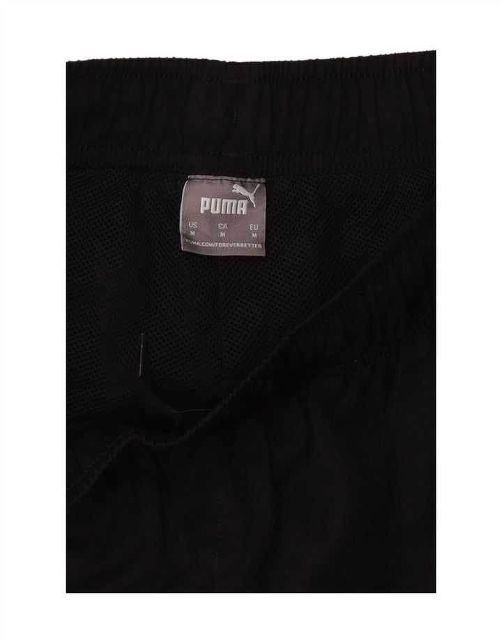 PUMA Mens Tracksuit Trousers Medium  Black Polyester Vintage Puma and Second-Hand Puma from Messina Hembry 
