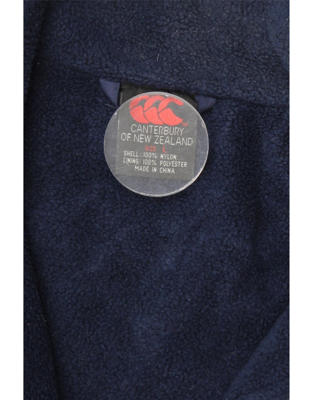 CANTERBURY Мужская ветровка UK 40, большая, темно-синяя, нейлон